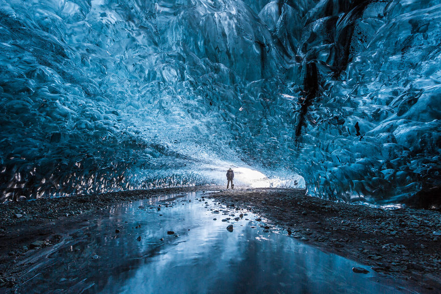 غار یخی در ایرلند